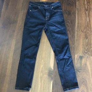 JBrand Maria high-waisted skinny jeans, dark blue